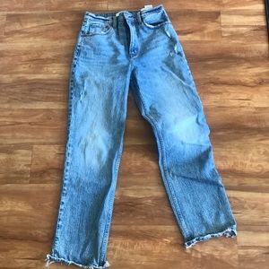 90s Straight Ultra High Rise Jeans size 28